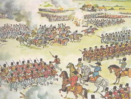 Битва при Ватерлоо была последним генеральным сражением в войне против Наполеона